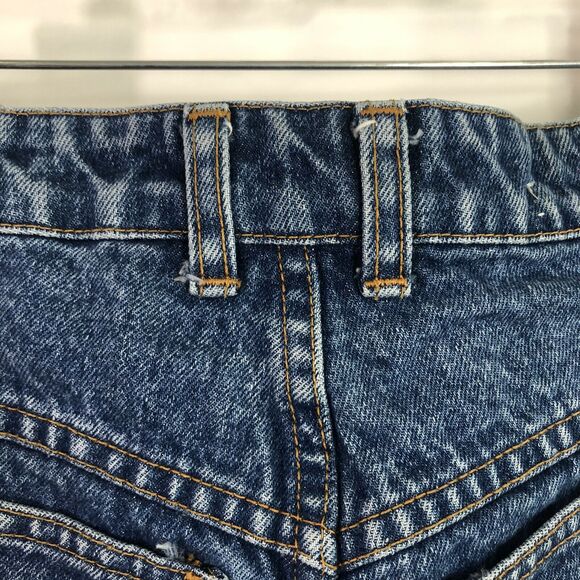 Gap straight leg ankle length jeans size 7/8 high rise blue 100% cotton - Picture 5 of 5